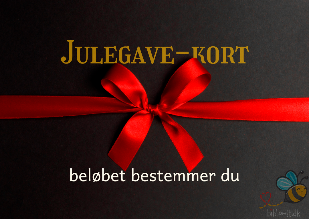 Julegave-kort til Biblomst